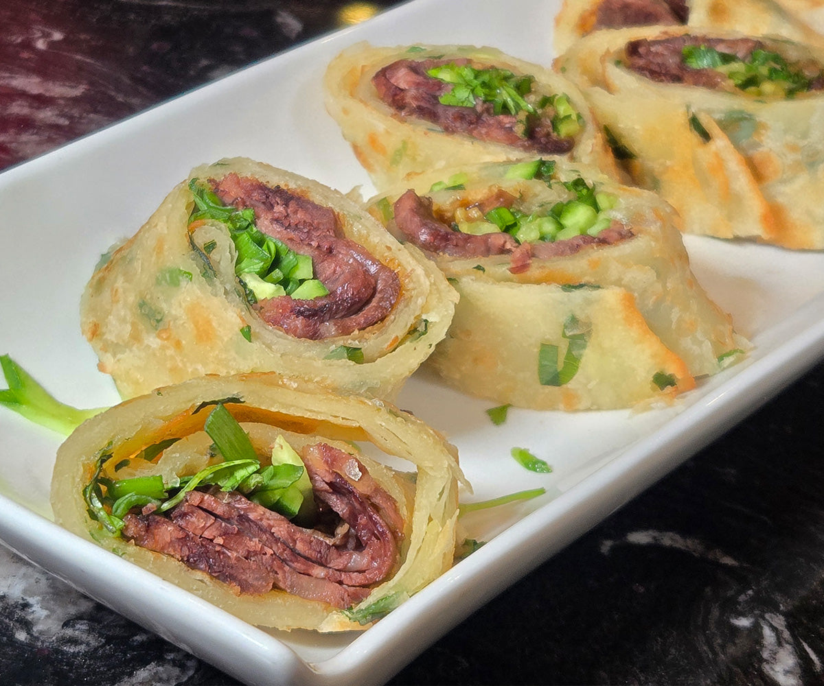 4. Beef Roll (Scallion, Cucumber)