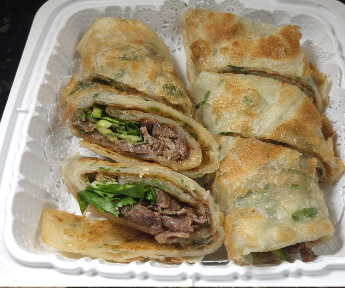 4. Beef Roll (Scallion, Cucumber)